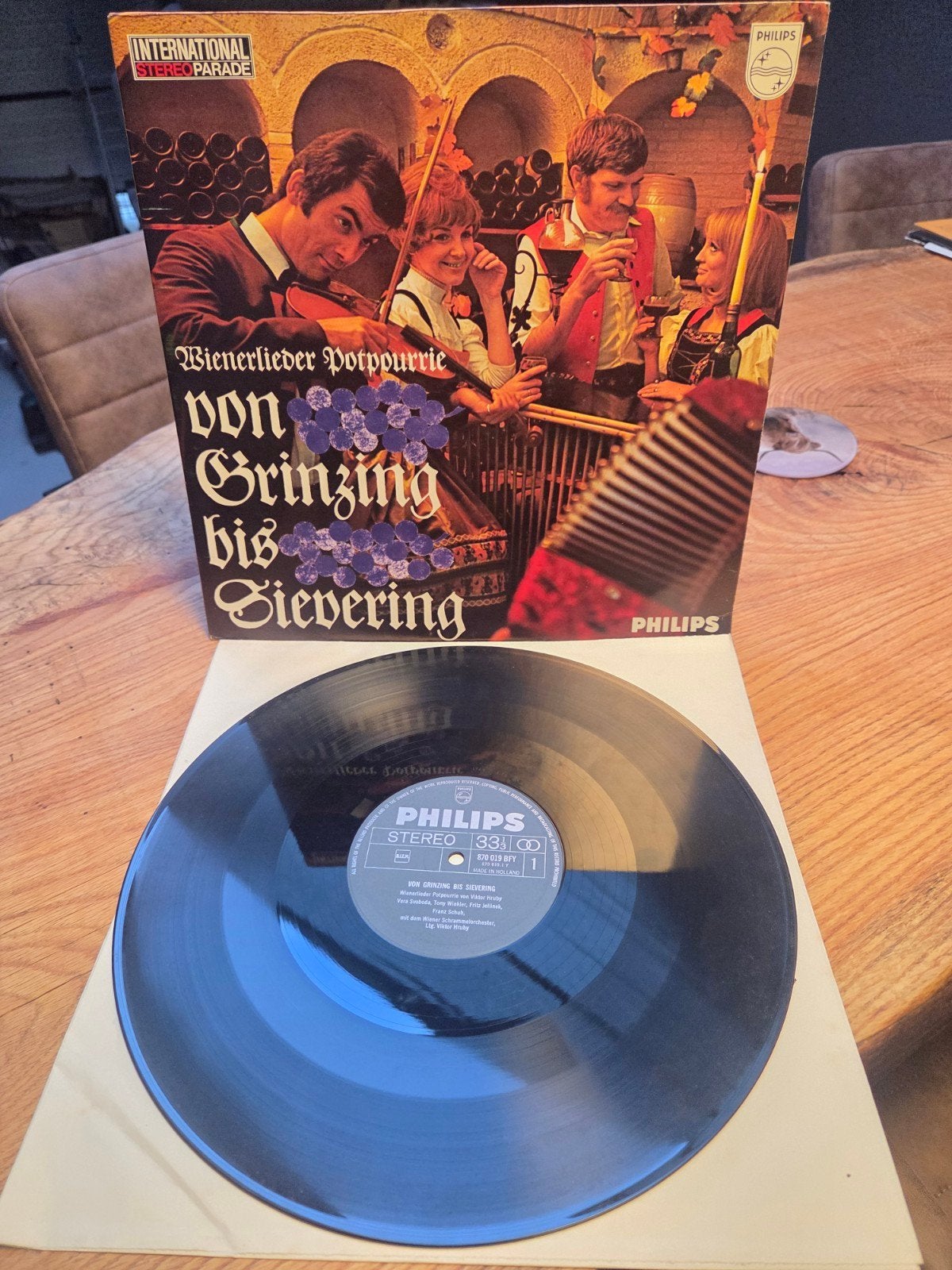 Wienerlieder Potpourri - Von Grinzing bis Sievering LP, Ophalen of Verzenden