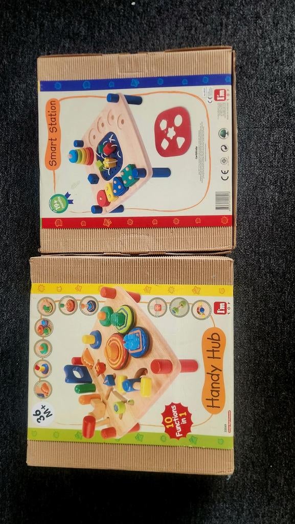 Baby sensory wooden tables, Ophalen of Verzenden, Gebruikt, 6 maanden tot 2 jaar, Van hout