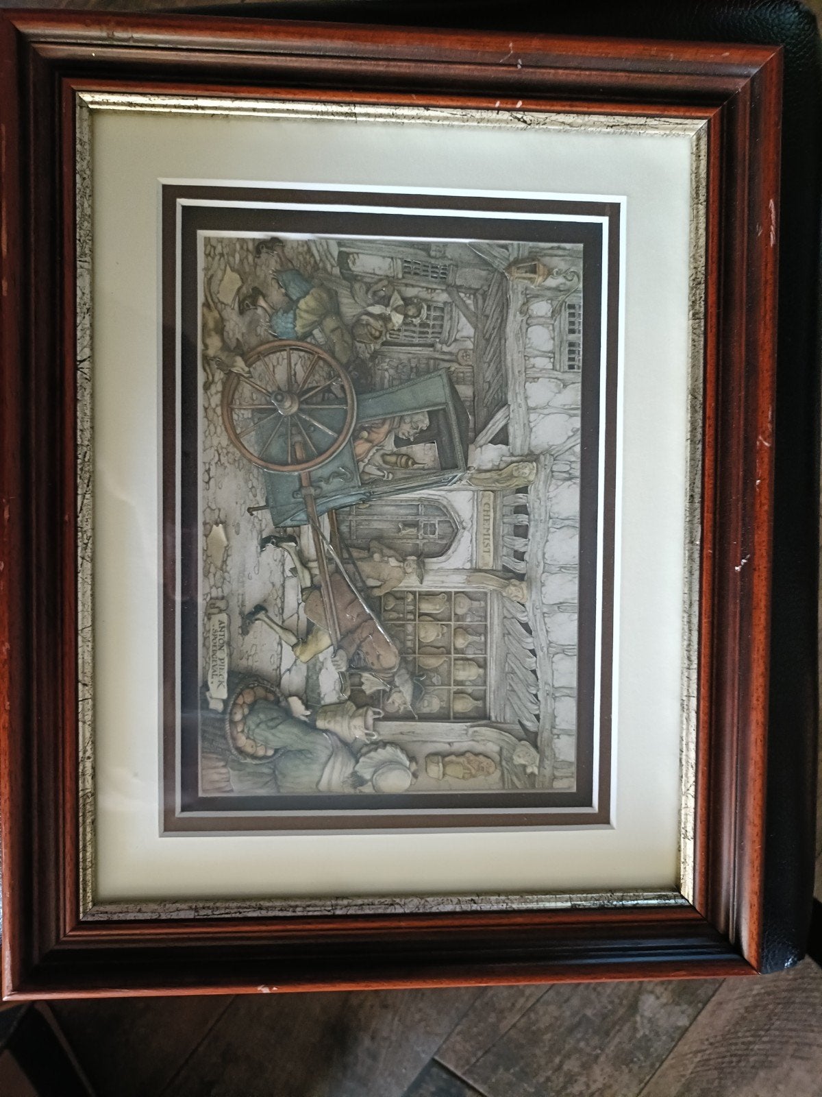Anton Pieck, Antiek en Kunst, Kunst | Tekeningen en Foto's, Ophalen of Verzenden