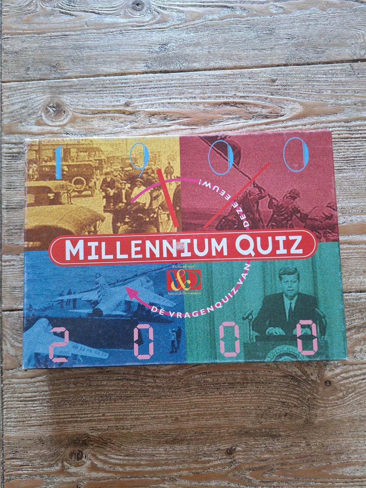Millennium Quiz Bordspel - De ultieme tijdperkquiz, Vijf spelers of meer, Ophalen, Gebruikt, MB Spellen