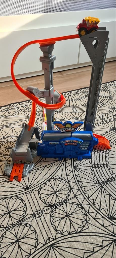 Tonka Chuck & Friends speelset met auto, Kinderen en Baby's, Speelgoed | Speelgoedvoertuigen, Ophalen of Verzenden, Gebruikt