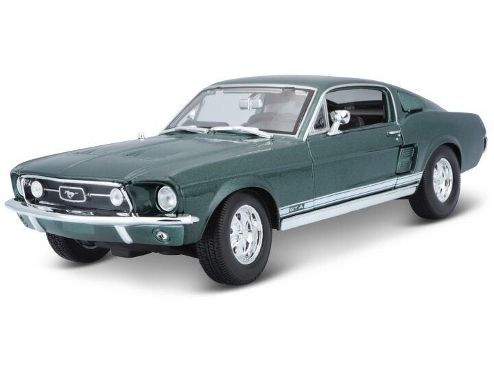 Ford mustang GTA Fastback 1967 bullit groen 1:18, Hobby en Vrije tijd, Ophalen, Nieuw, Auto, Maisto