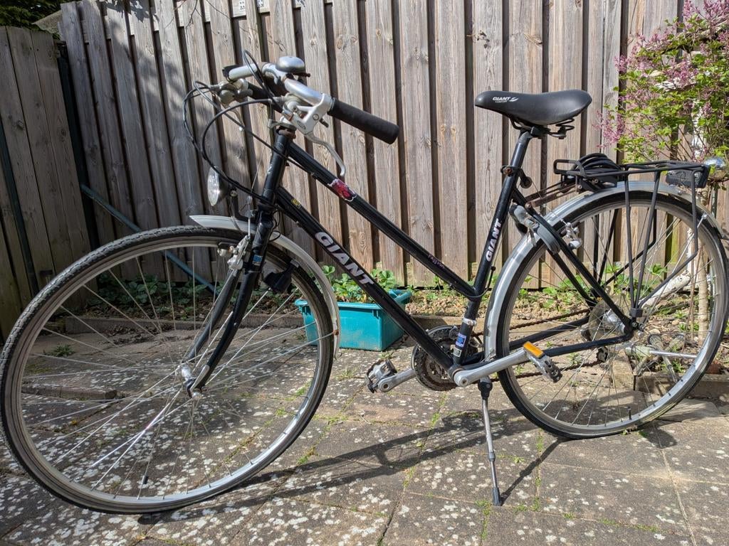 Fiets, Fietsen en Brommers, Fietsen | Dames | Sportfietsen en Toerfietsen, Ophalen, Gebruikt, 26 inch, Velgrem
