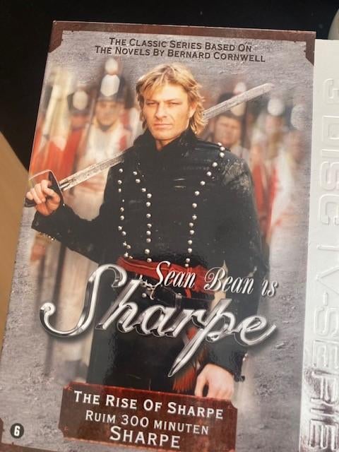 Sharpe dvd's, Cd's en Dvd's, Dvd's | Tv en Series, Vanaf 12 jaar, Ophalen, Zo goed als nieuw, Actie en Avontuur