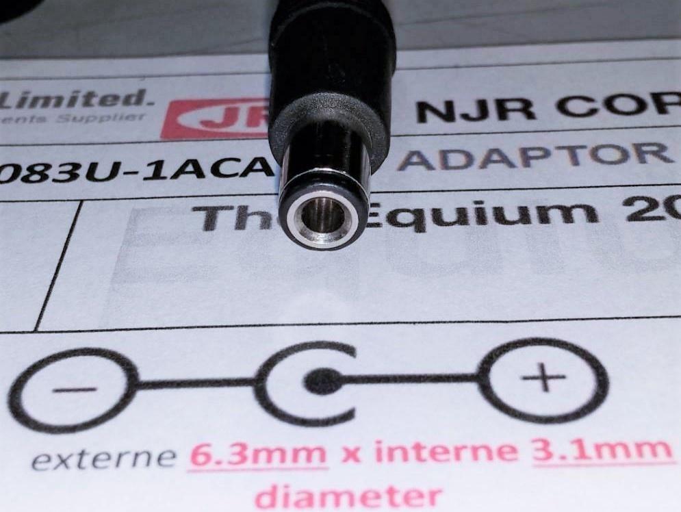 Toshiba JRC PA3083U-1ACA 15V 5A 75W Adapter Lader 6.3x3.0mm, Ophalen of Verzenden, Zo goed als nieuw, Toshiba Dynabook