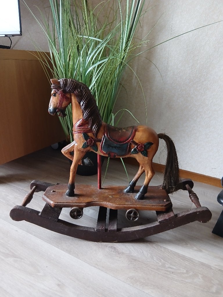 Hobbelpaard oud, Antiek en Kunst, Ophalen