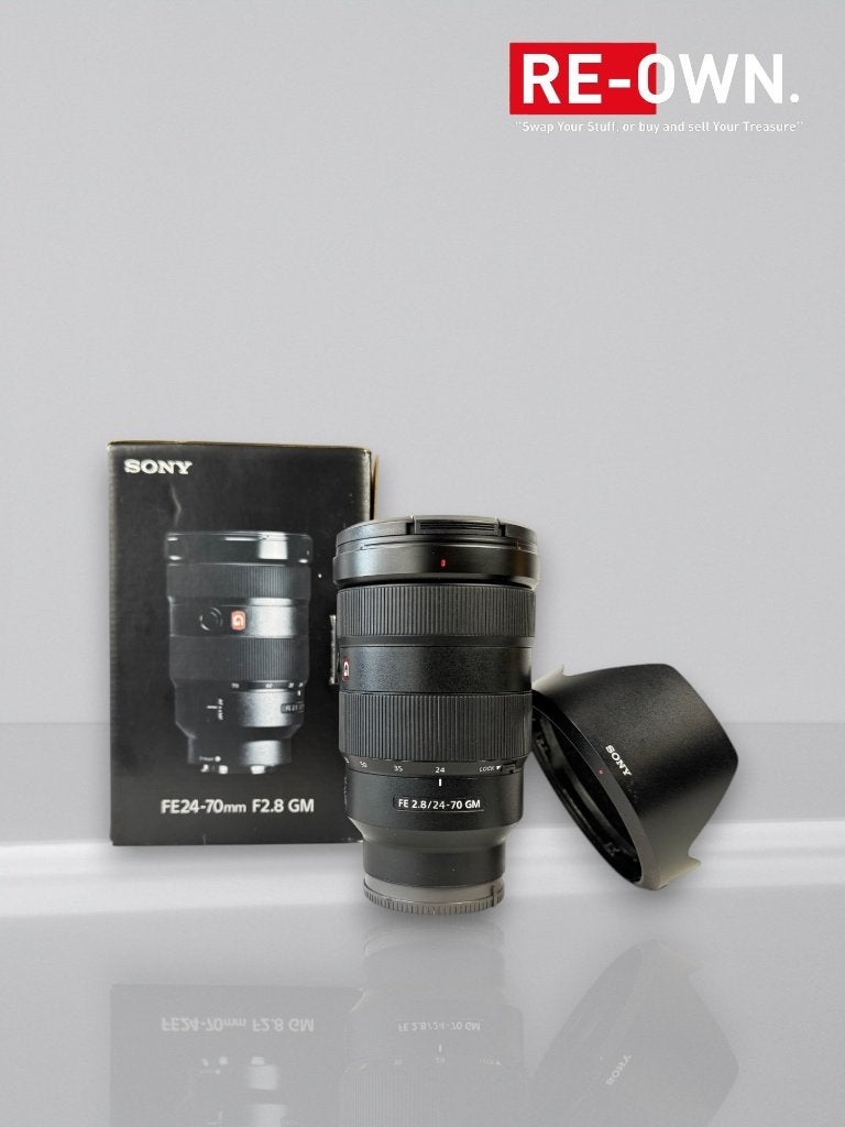 SONY FE 24-70MM F/2.8 GM | NIEUWSTAAT | GARANTIE | DOOS