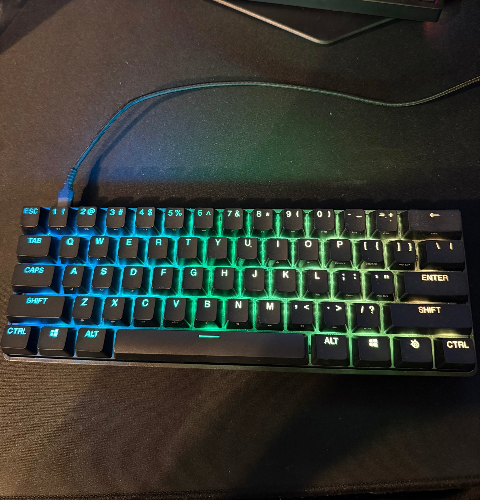 SteelSeries Apex Pro Mini, Gaming toetsenbord, Ophalen of Verzenden, Zo goed als nieuw, Qwerty