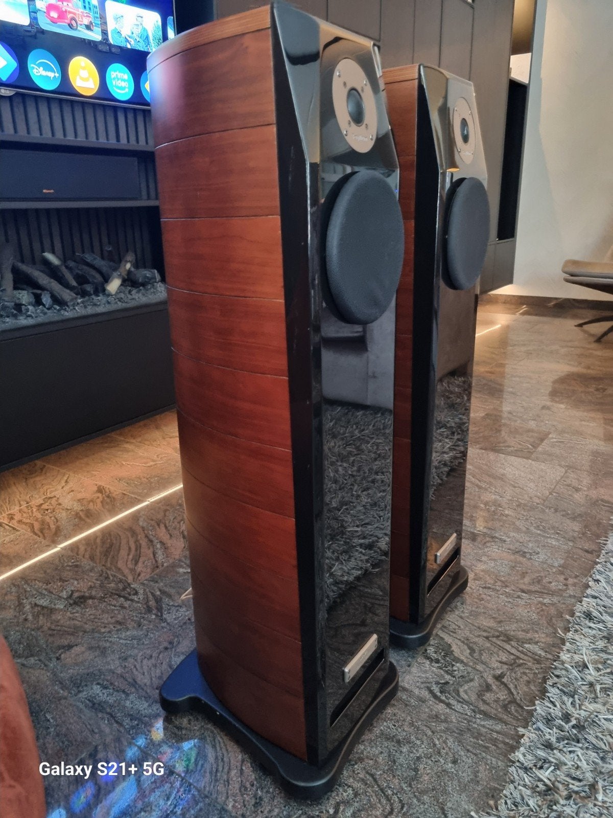 ✅Usher Mini Dancer Beryllium Vloerstaande inTopstaat!, Stereo speakers, Basreflex, -, -