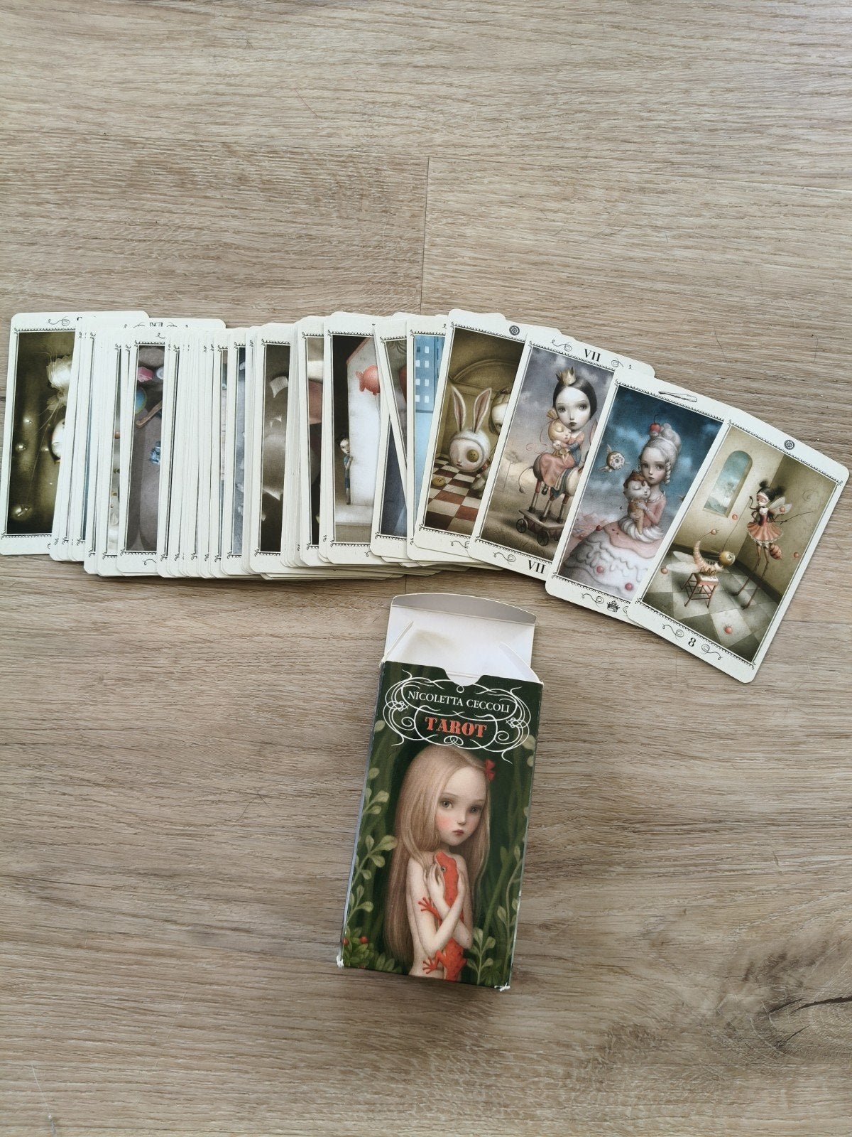 Uniek Nicoletta Ceccoli Tarotkaarten - Zo goed als nieuw, Een of twee spelers, Ophalen of Verzenden, Zo goed als nieuw, Lo Scarabeo