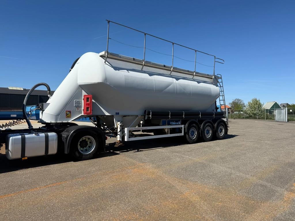 Feldbinder EUT 40 3 EUT 40 3 Alu. Zement Silo - Powder Bulk, Overige brandstoffen, Origineel Nederlands, Bedrijf, Aanhangers en Opleggers