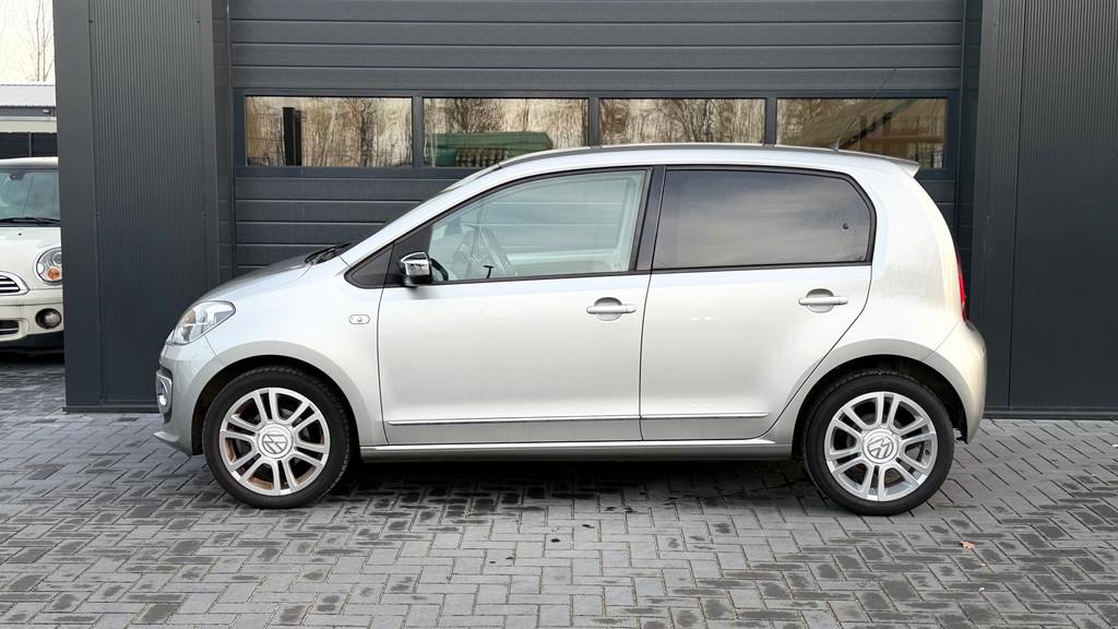 Volkswagen Up! 1.0 high up! BlueMotion Airco|LM Velgen, Auto's, Voorwielaandrijving, Euro 5, Gebruikt, Up!