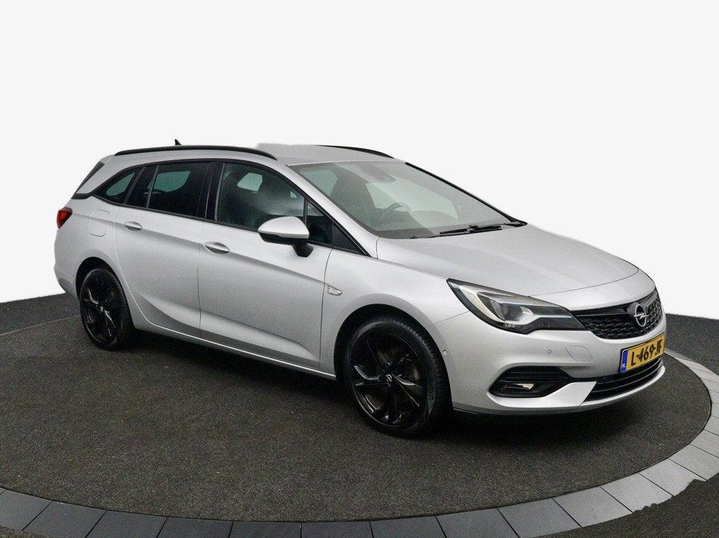 Opel Astra Sports Tourer 1.2 Ultimate grijs, Voorwielaandrijving, 145 pk, Euro 6, 1199 cc