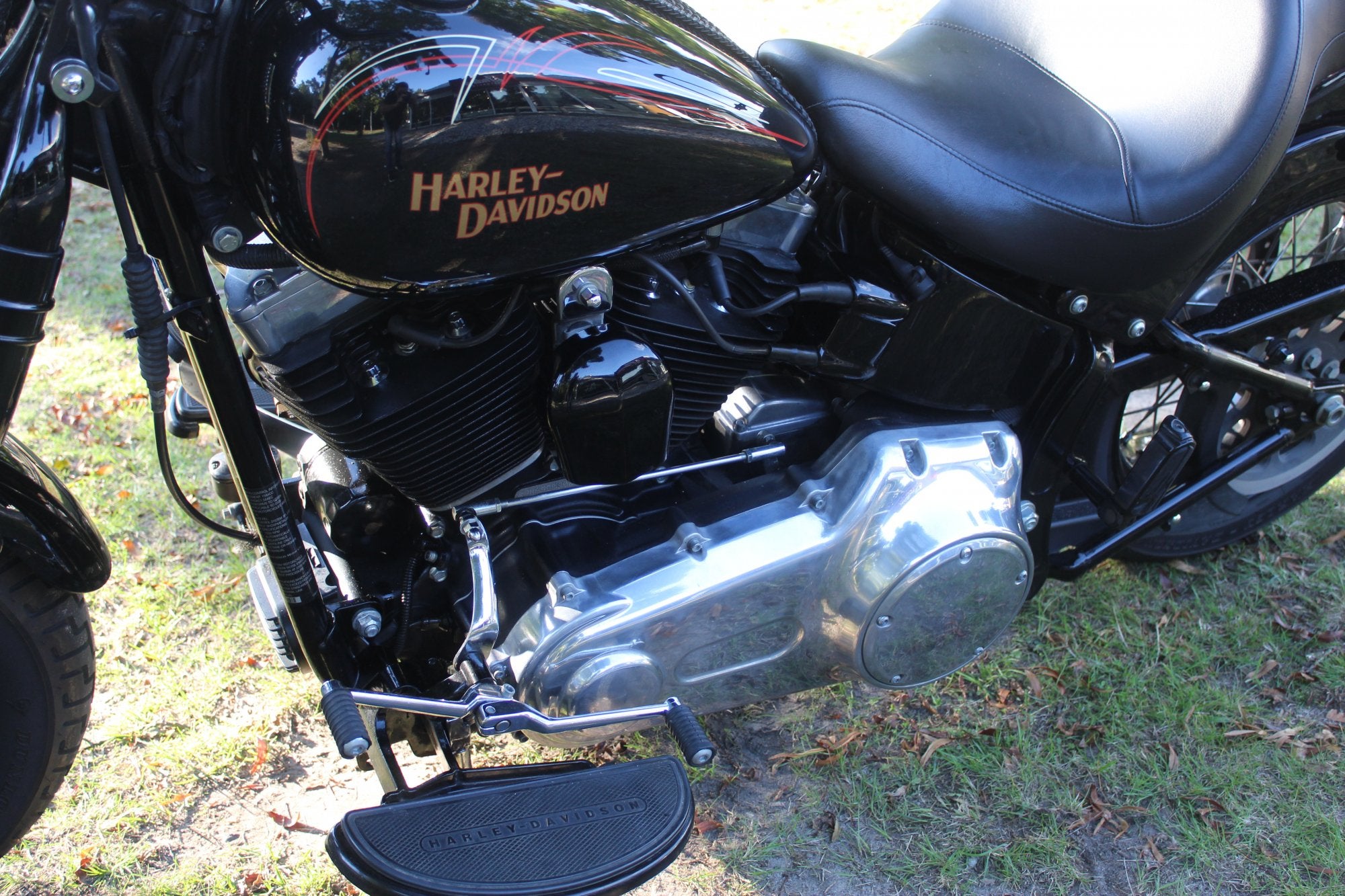 Harley-Davidson Softail Cross Bones springer FLST-SB, Motoren, Chopper, Bedrijf, Meer dan 35 kW, Handgeschakeld