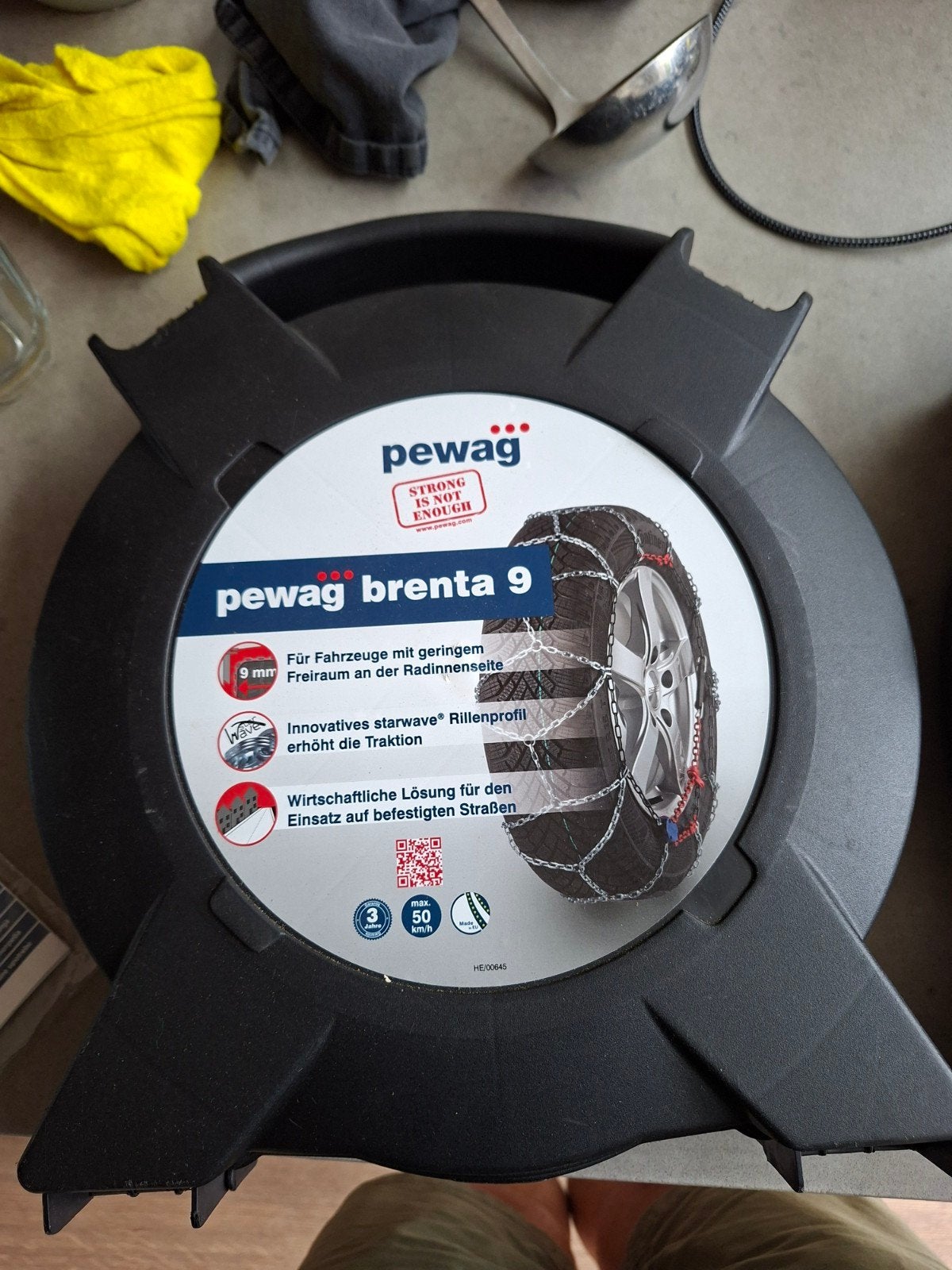 2 x 2 Pewag Brenta 9 sneeuwkettingen, Auto diversen, Sneeuwkettingen, Ophalen