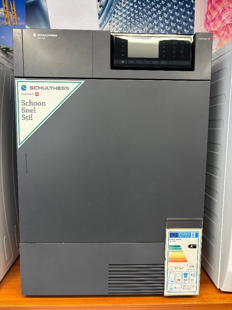 Schulthess Spirit 660 Antraciet   'Eigenlijk €1899,-', Ophalen, Schultess, Overige typen, 8 tot 10 kg