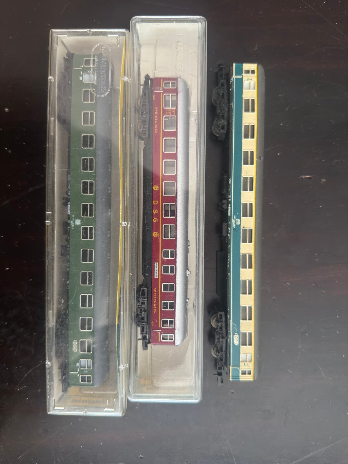 Minitrix personenrijtuigen | 1/160 N spoor, Gebruikt, Gelijkstroom, Trix, Wagon