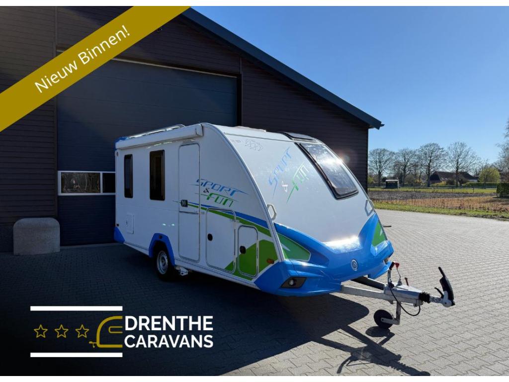 Knaus Sport&Fun 480 QS 2018 | mover+cassetteluifel+A, Bedrijf, 4 tot 5 meter, Knaus, Tot en met 4