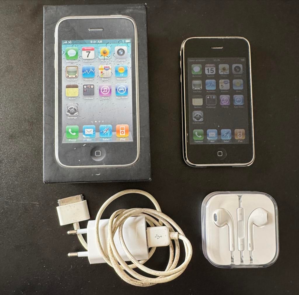 Iphone 3GS wit, 16GB, Telecommunicatie, Mobiele telefoons | Apple iPhone, Ophalen, Gebruikt, 16 GB, Zonder simlock