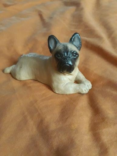 1 franse bulldog milan sorm beeld ongeveer 14 cm, Ophalen, Gebruikt, Hond of Kat, Beeldje of Figuurtje