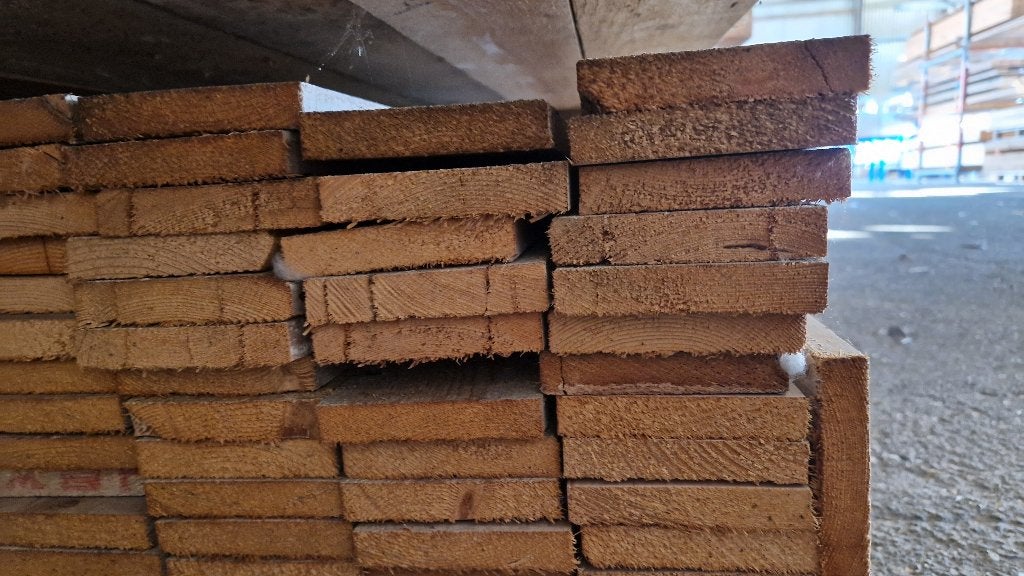 Vuren latten planken lambrisering ( 235 ), Doe-het-zelf en Verbouw, Hout en Planken, Ophalen, Minder dan 25 mm, Nieuw, Plank