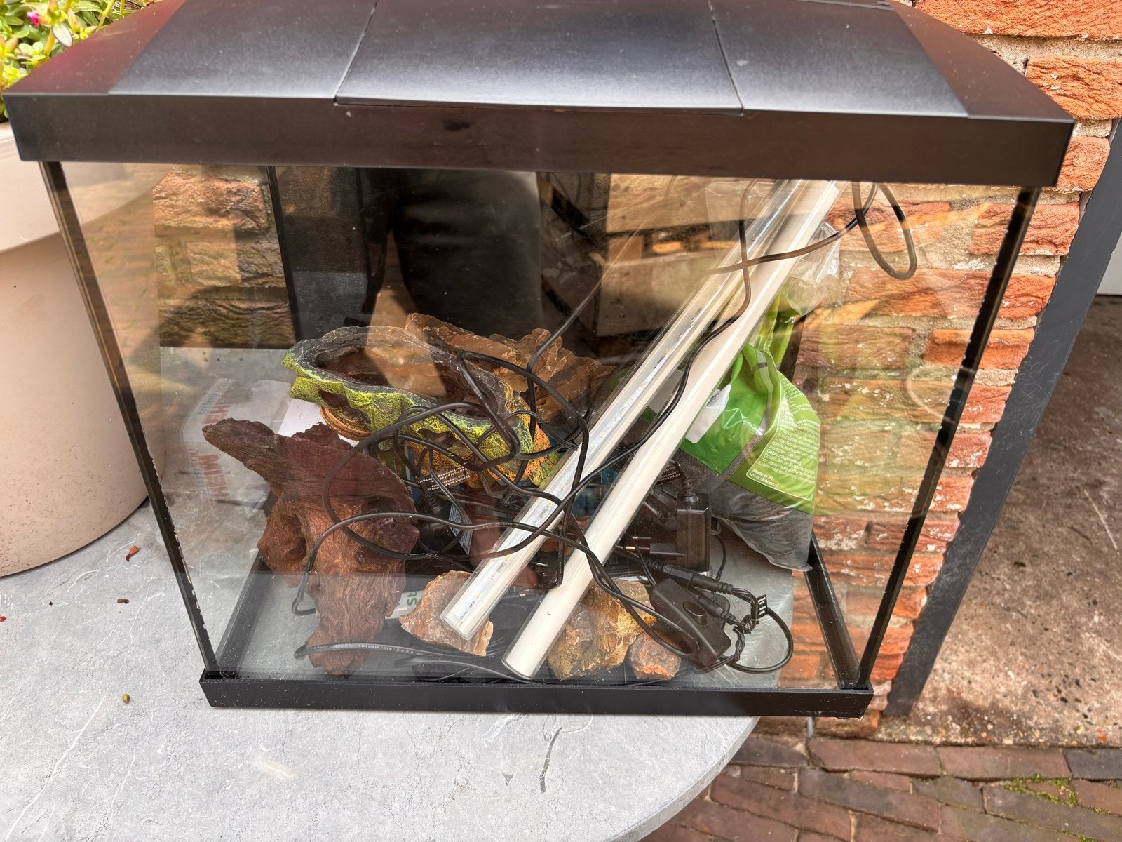Superfish 50 liter, Dieren en Toebehoren, Ophalen, Gebruikt, Leeg aquarium