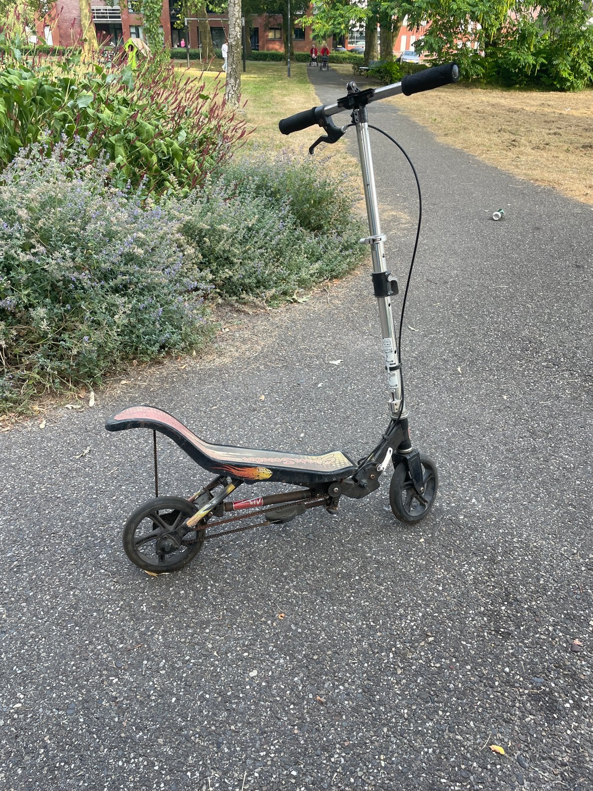 Unieke Step / Space Scooter - Ideaal voor Steppen, Fietsen en Brommers, Steps, Ophalen, Gebruikt, Overige typen