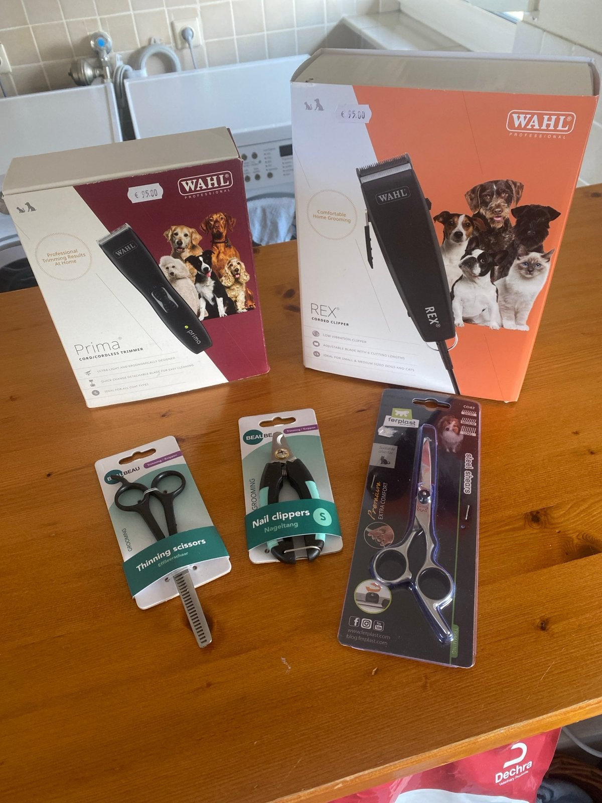 Diverse hondentrim accessoires !!! Nieuw!, Wahl, Ophalen of Verzenden, Nieuw
