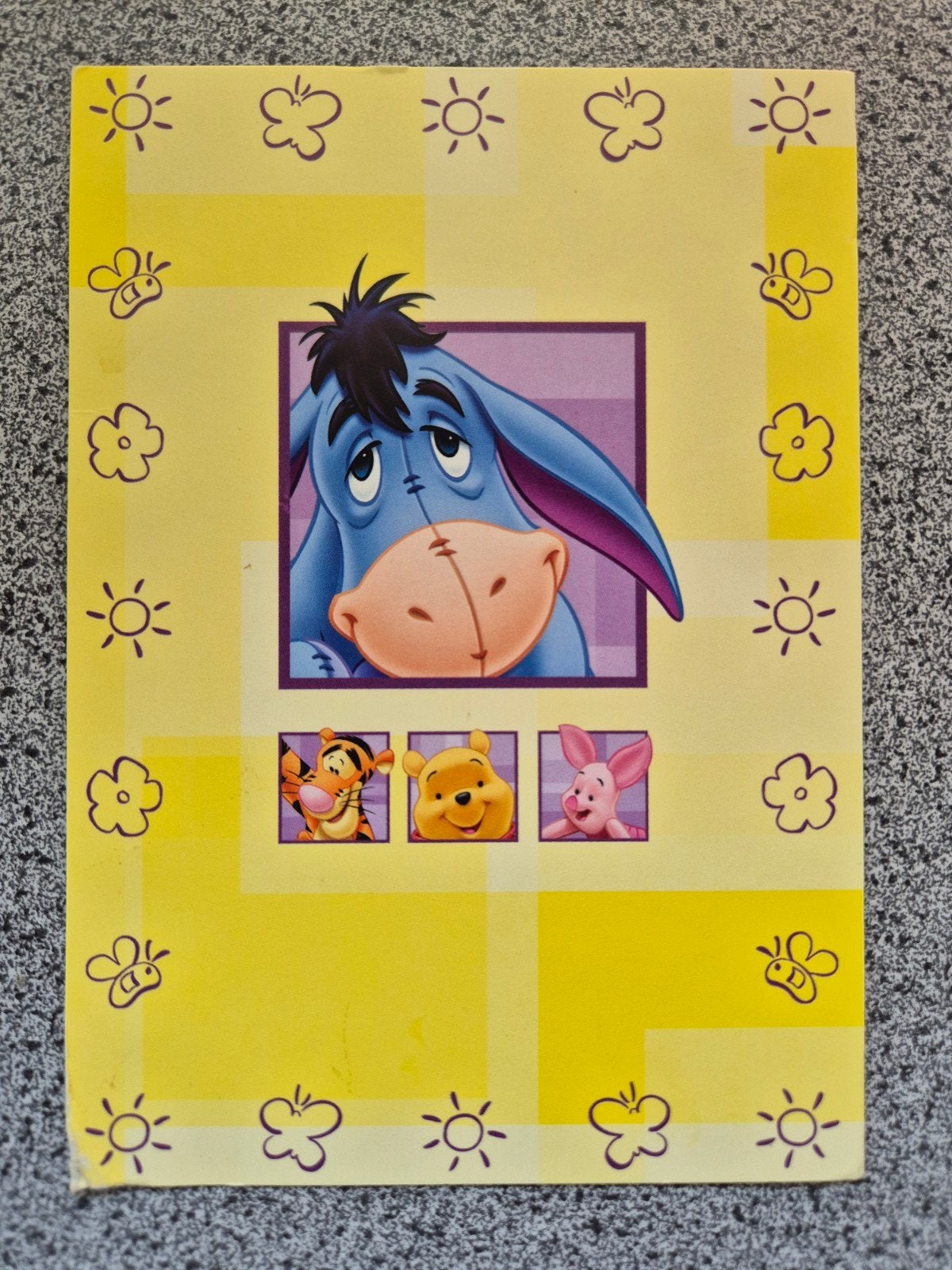 Disney Winnie de Poeh Ezel Knorretje Tijgertje kaart, Ophalen of Verzenden
