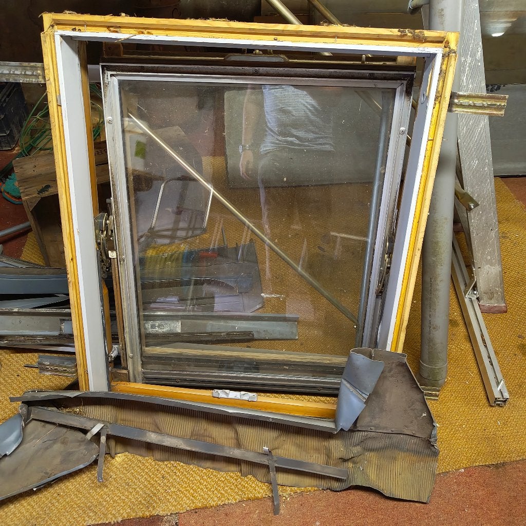 Velux dakraam, Ophalen, Gebruikt, Minder dan 80 cm, 80 tot 120 cm