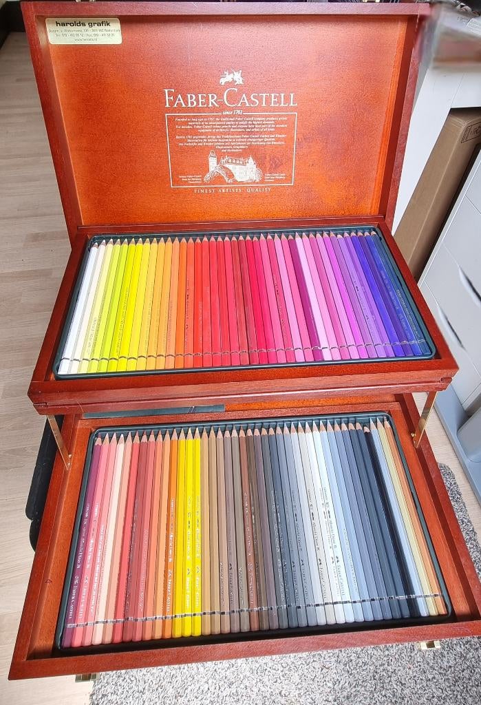 Faber Castell 72 kleurpotloden en aquarel, Ophalen of Verzenden, Zo goed als nieuw, Potlood of Stift