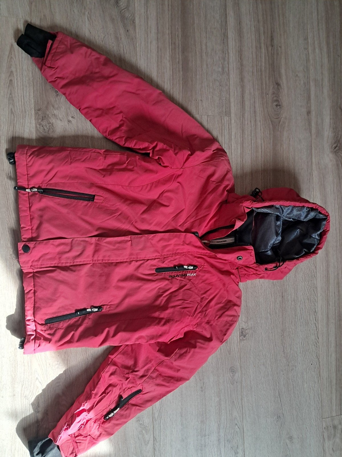 Mountain Peak ski-jas roze maat 152, Kinderen en Baby's, Gebruikt, Meisje, Ophalen of Verzenden, Mountain Peak