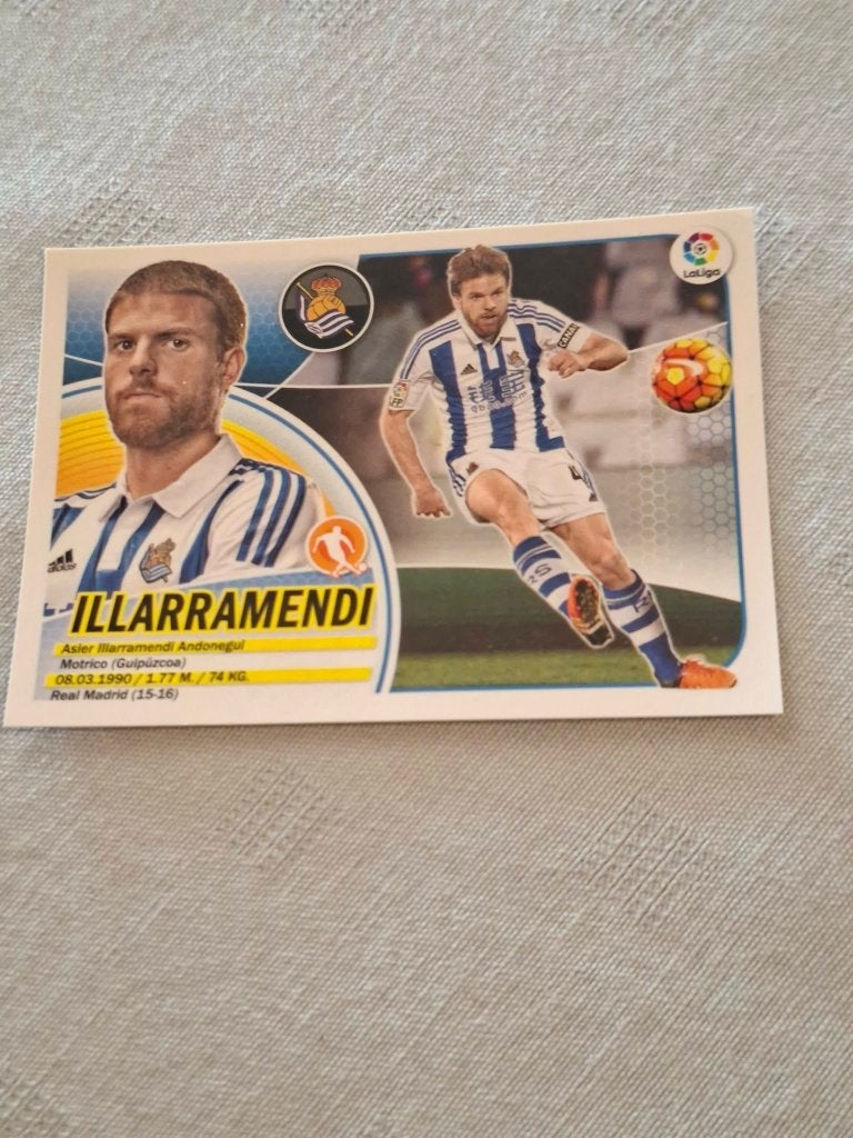 Panini/Sticker:Asier Illarramendi/Real Sociedad/2016-2017, Ophalen of Verzenden, Nieuw, Buitenlandse clubs, Poster, Plaatje of Sticker