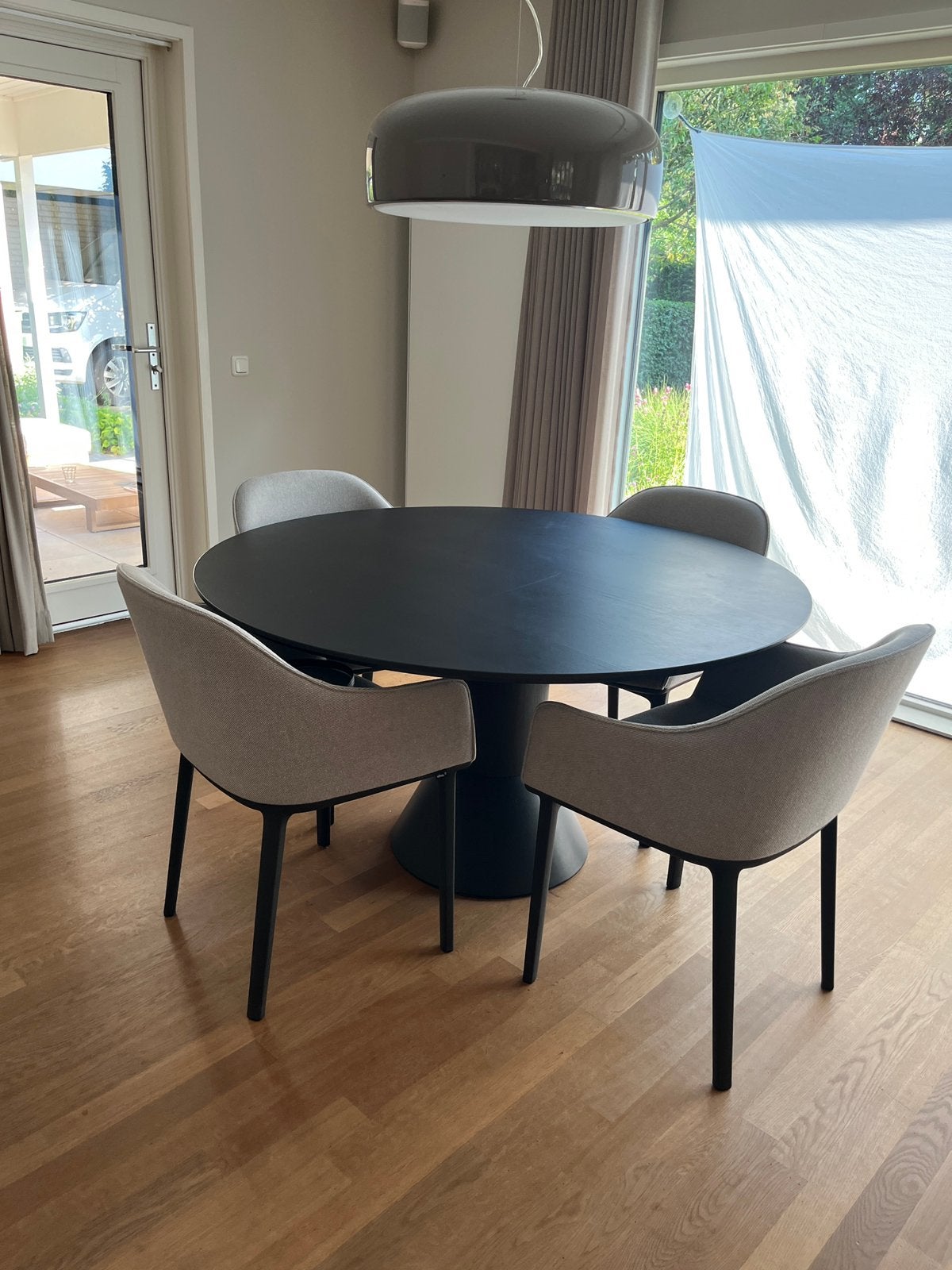 Arco Balance eettafel, Huis en Inrichting, Tafels | Eettafels, Ophalen of Verzenden, Zo goed als nieuw, Modern, Vier personen