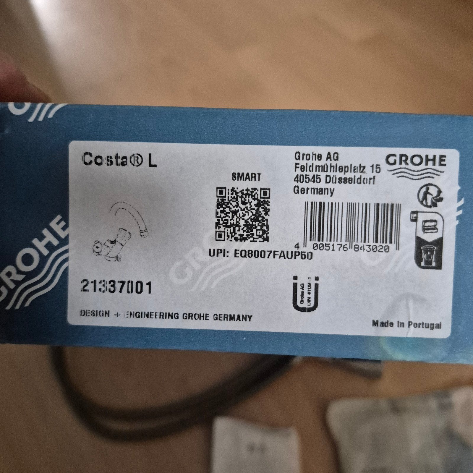 Grohe Costa L wastafelkraan - Nieuw in doos, Ophalen of Verzenden, Nieuw, Chroom, Wastafel
