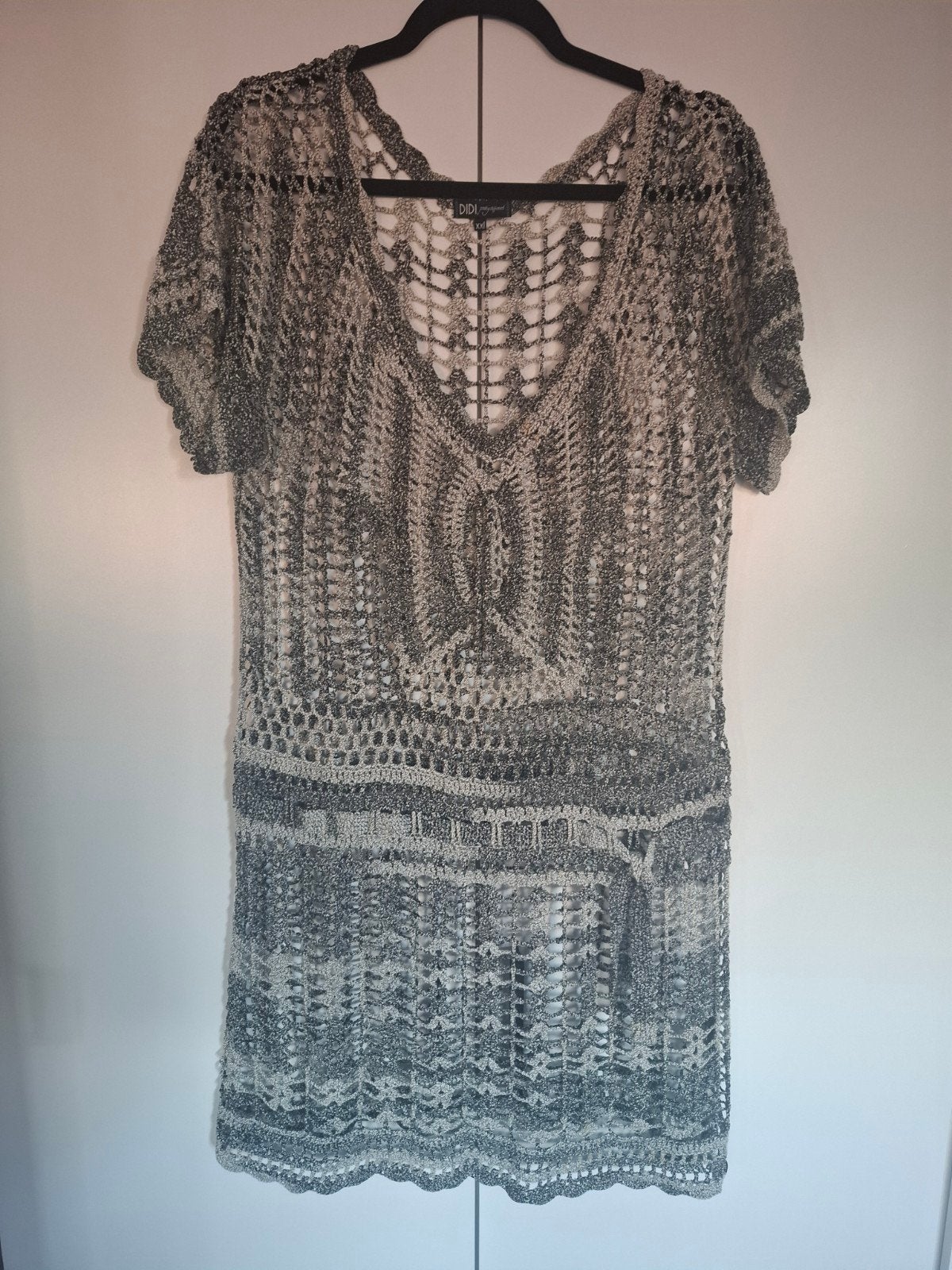 Gehaakte jurk van Didi, maat XXL, Ophalen, Meerkleurig, Maat 46/48 (XL) of groter, Didi