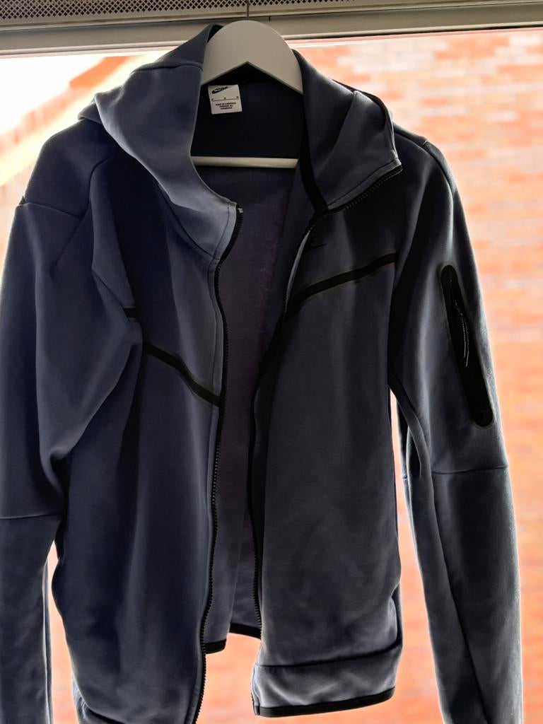 Blauwe nike tech vest, Ophalen of Verzenden, Gedragen, Maat 48/50 (M), Blauw