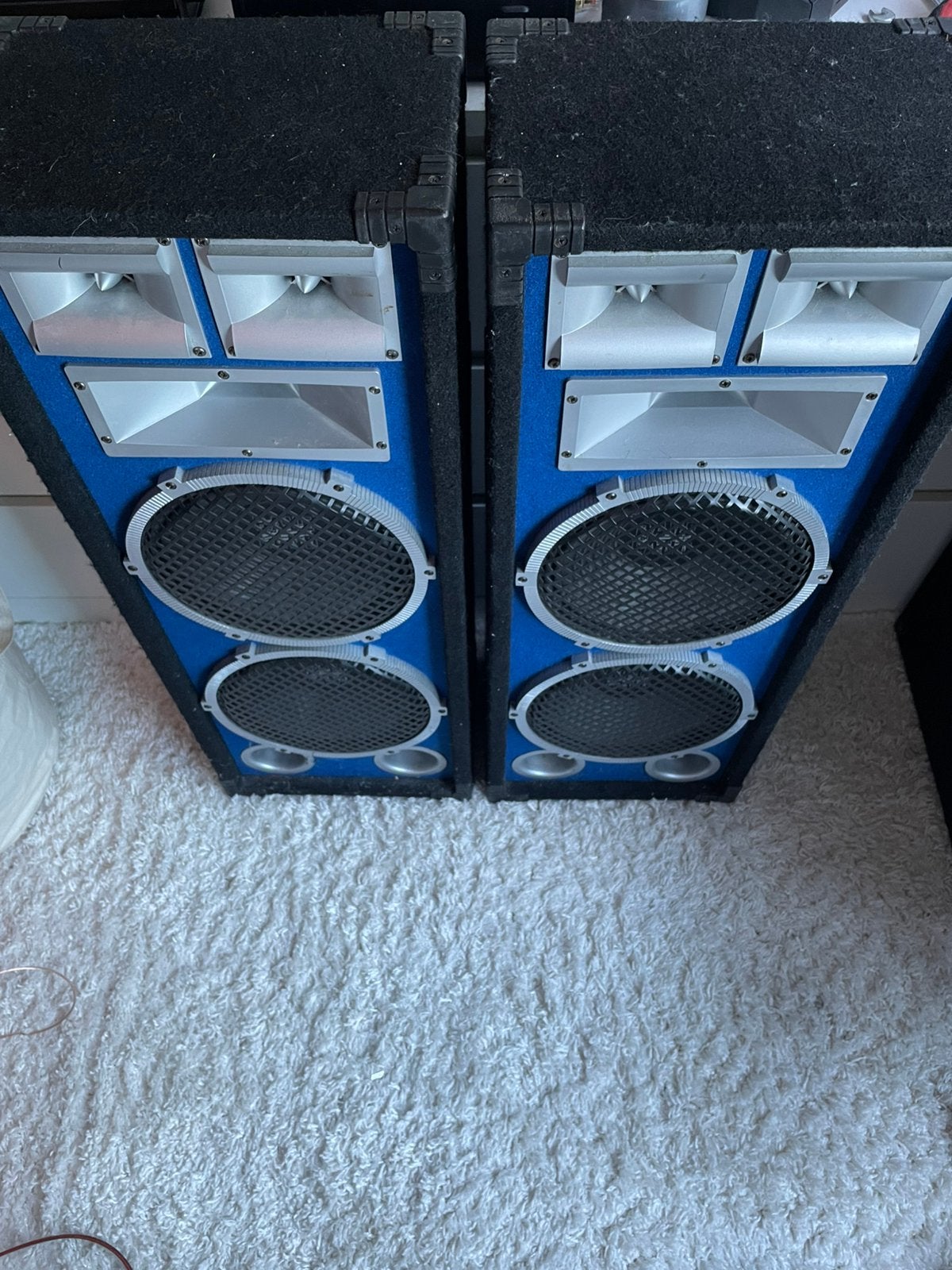 Raveland X1034 speakers, Audio, Tv en Foto, Ophalen of Verzenden, Zo goed als nieuw, Overige merken