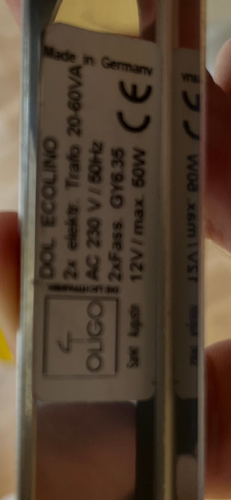Oligo plafondlamp, Ophalen of Verzenden, Zo goed als nieuw