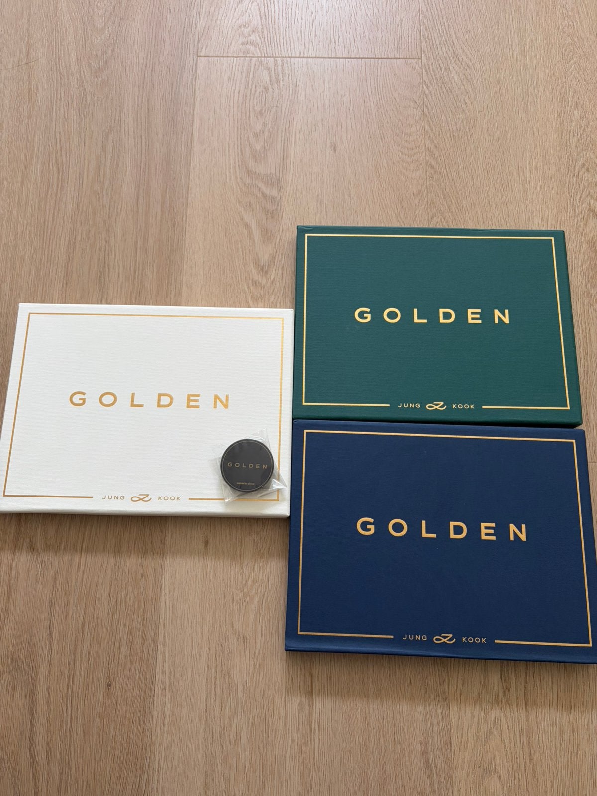 BTS Jungkook Golden album bundel, Verzamelen, Ophalen of Verzenden, Zo goed als nieuw, Cd of Plaat