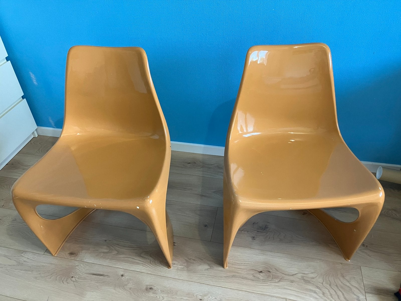 Vintage stoelen van Cado, Steen Østergaard, set van 2, Ophalen