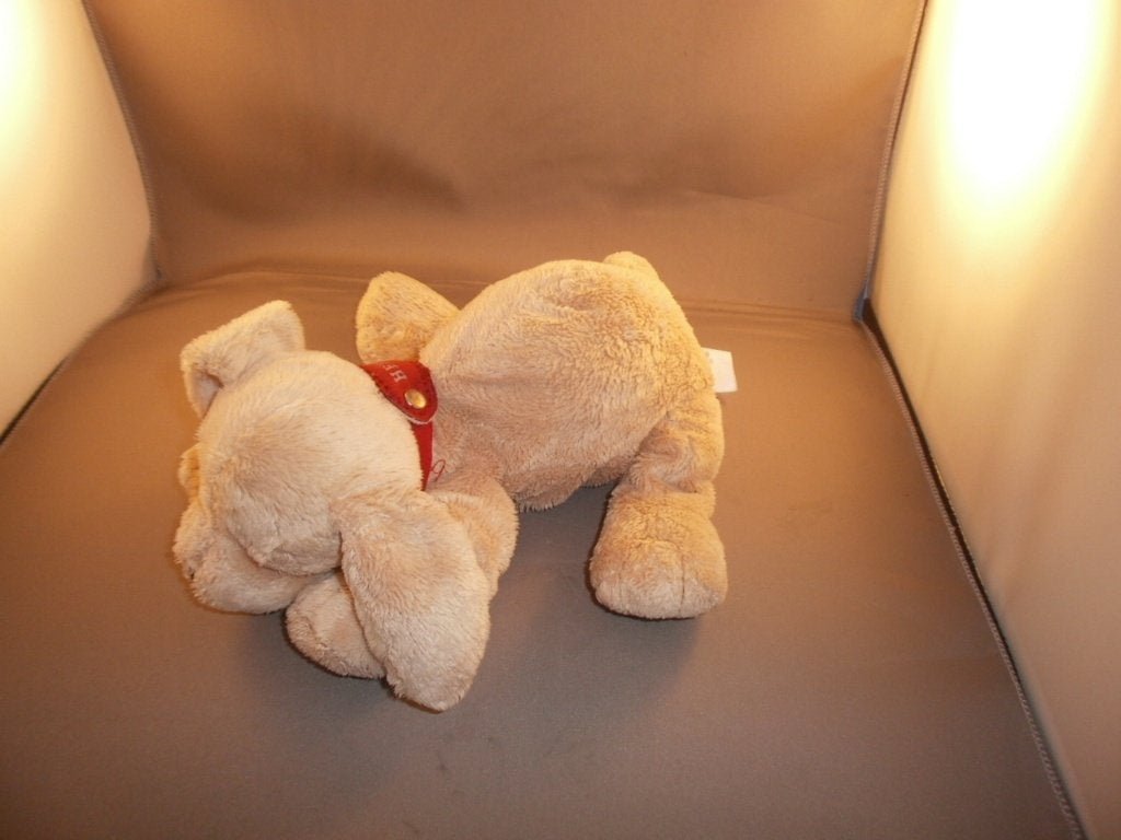 happy horse hond herald 22 cm bruin met rode halsband met, Zo goed als nieuw, Middelgroot (20 tot 80 cm), Bruin, Happy Horse