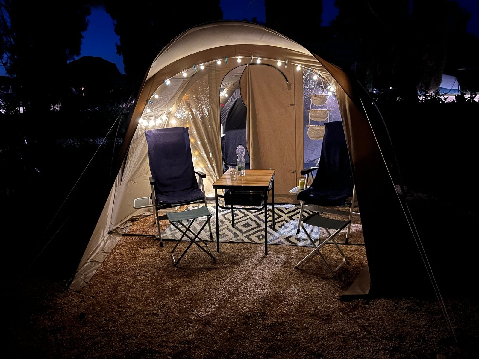 Redwood Birch 4 TC tunneltent - Ruime 4-persoons tent, Ophalen, Zo goed als nieuw, Tot en met 4