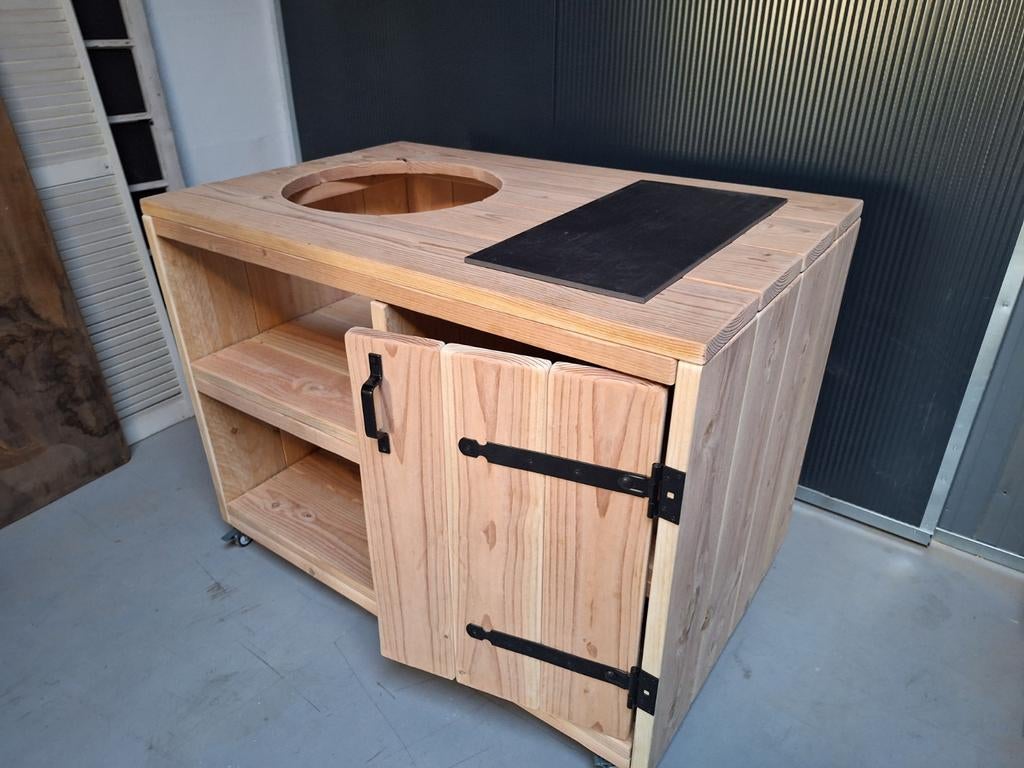 Buitenkeuken douglas Kamado Boretti Green Egg AANBIEDING!!, Tuin en Terras, Buitenkeukens, Ophalen of Verzenden
