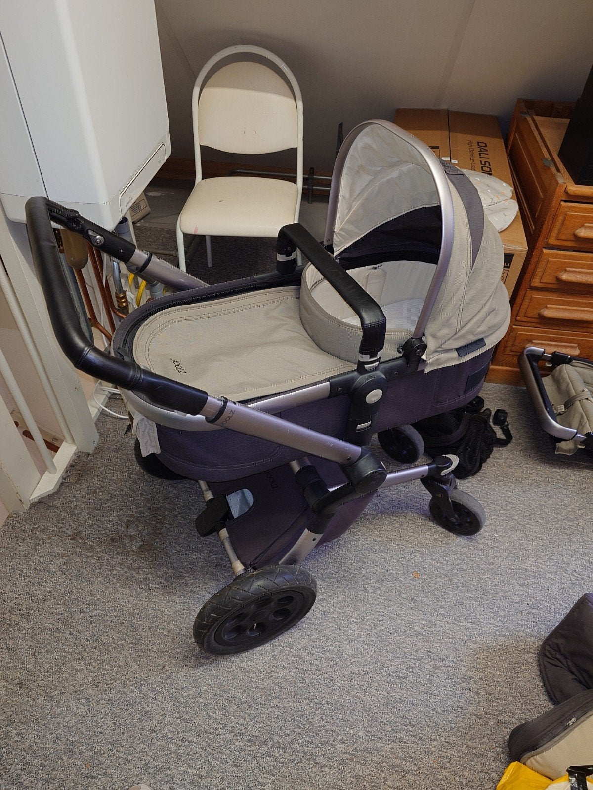 Joolz Kinderwagen, Gebruikt, Combiwagen, Verstelbare duwstang, Ophalen