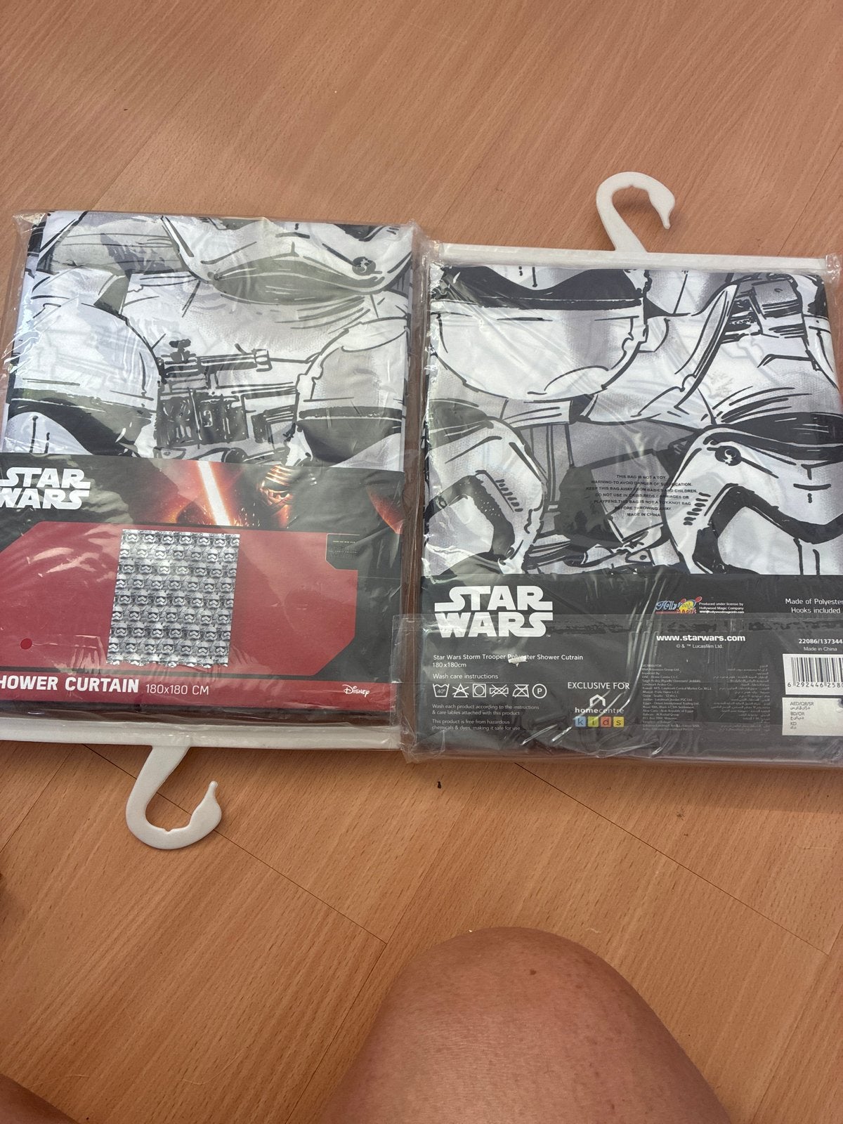Star Wars Douchegordijn Stormtrooper 180x180 cm Nieuw, Ophalen of Verzenden, Nieuw, Wit, Overige typen