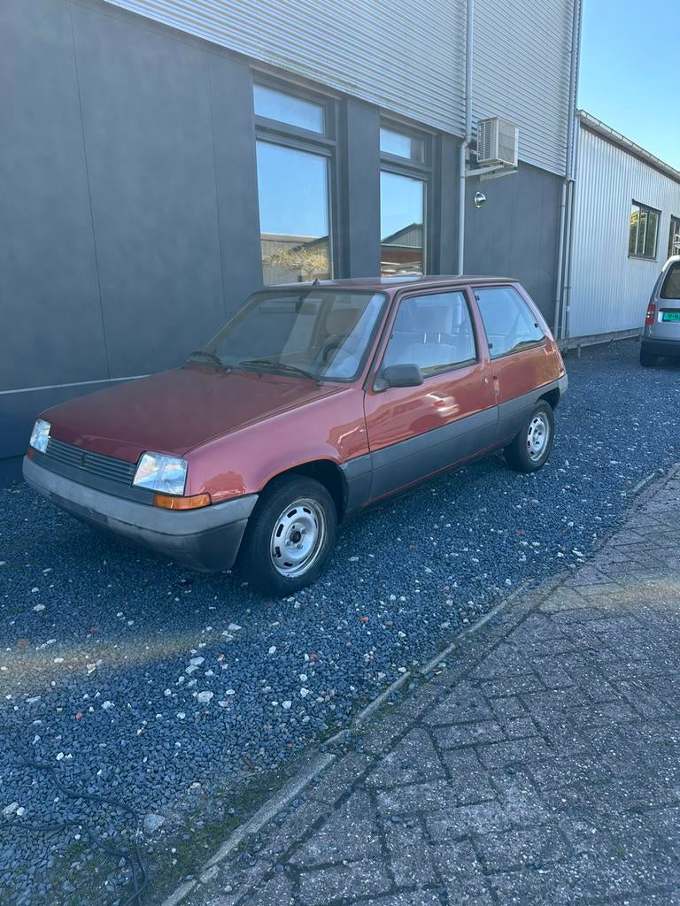 Renault 5 gtl 1986 63dkm, Auto's, Voorwielaandrijving, Stof, Renault, Bruin