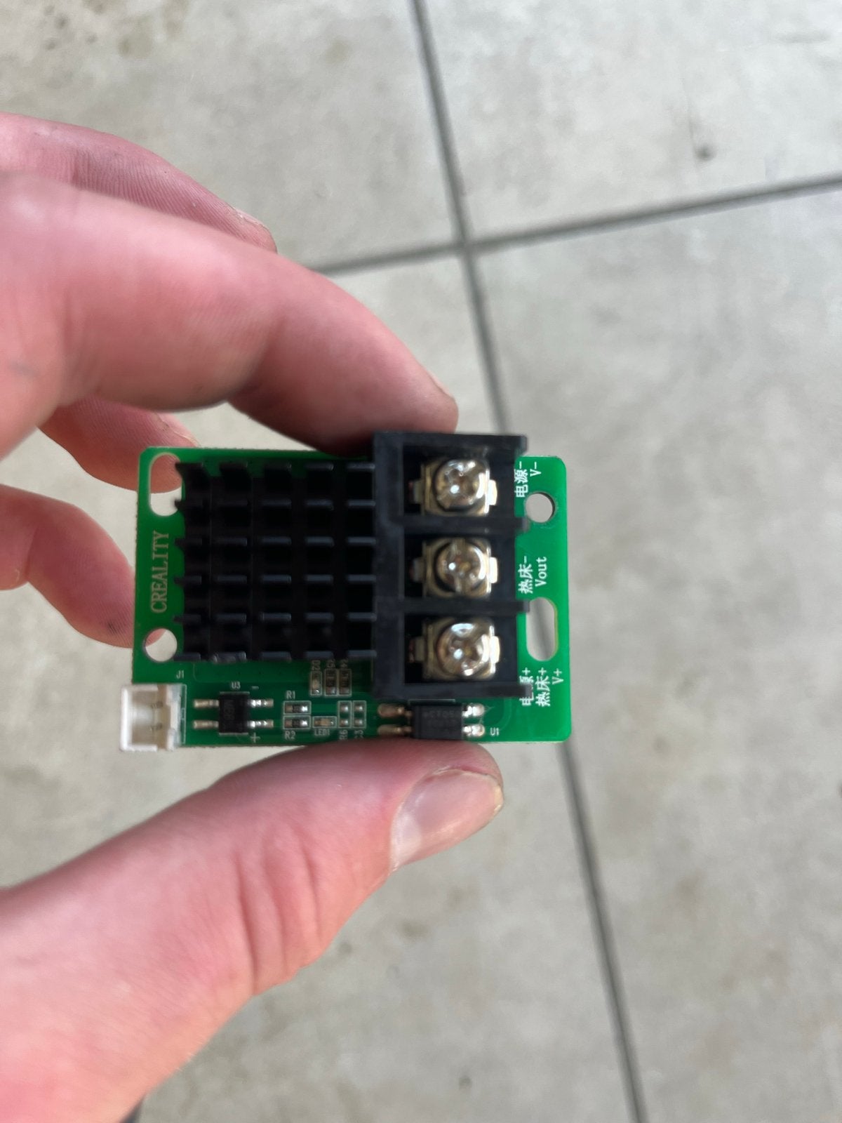 Creality Heatbed Power Module voor 3D-printers, Ophalen of Verzenden, Gebruikt