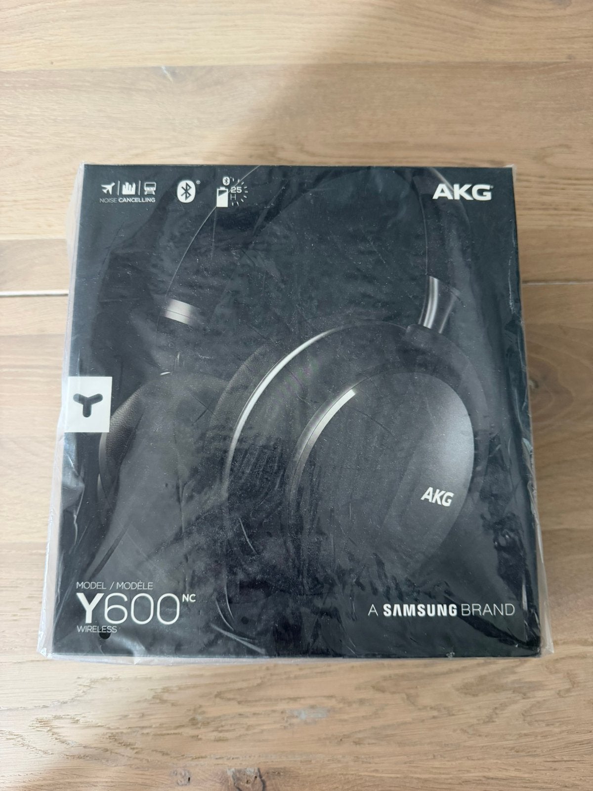 Hoofdtelefoon NIEUW - Samsung AKG Y600nc - zwart, AKG, Nieuw, Ophalen of Verzenden, Over-ear
