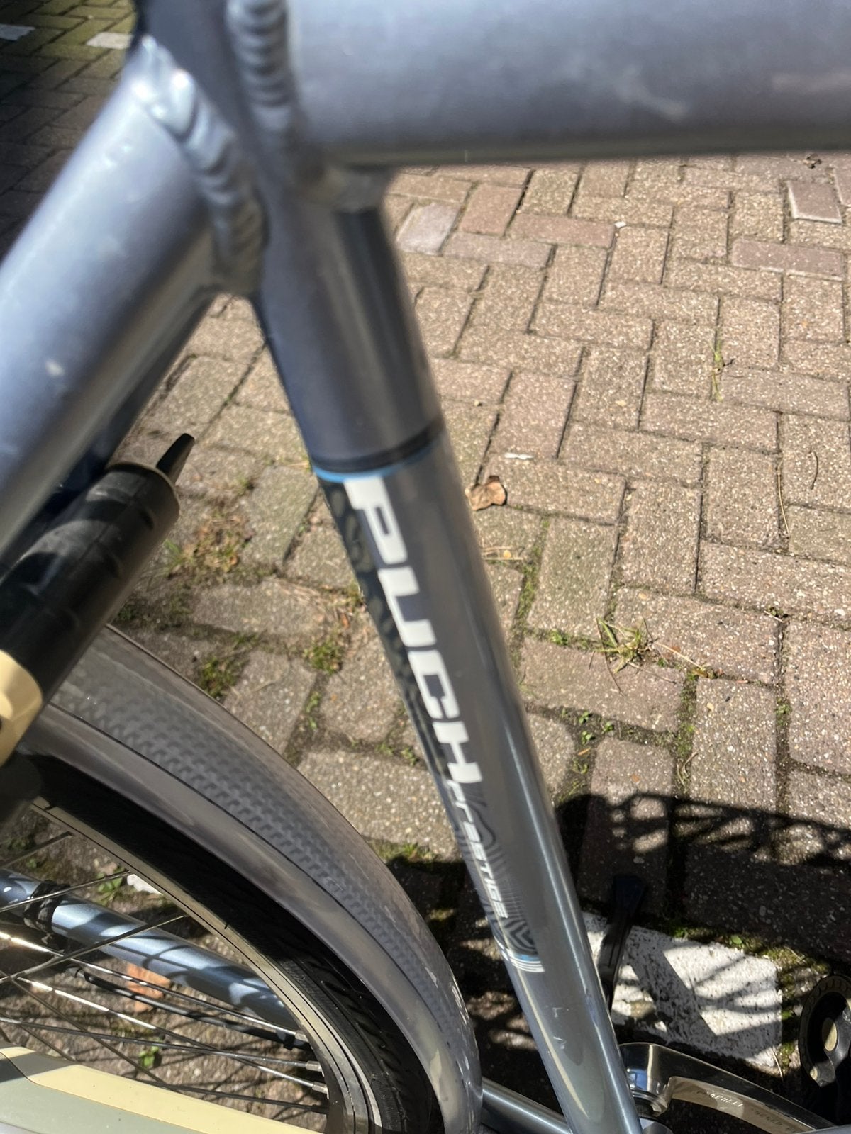 Puch Prestige+ fiets met AXA slot 7 versnellingen, Ophalen of Verzenden, Gebruikt, Overige merken, Versnellingen